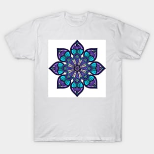 Purple and teal T-Shirt